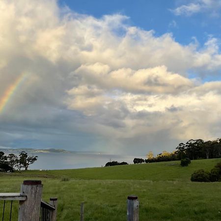 The Woolshed And Farmhouse Blue, Bruny Island Barnes Bay Екстер'єр фото